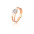 Anel Barato Em Ouro Rose 18k