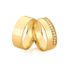 Alianças Exclusiva com diamantes de ouro 18k 