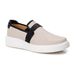 Slip On Milão Couro Off White