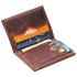 Carteira Masculina Couro Slim Castor