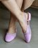 SLINGBACK NANDA LILÁS COM TELA