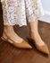 SLINGBACK PAULA CARAMELO TEXTURA CROCO