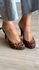 PEEP TOE ELIS ANIMAL PRINT