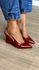 SCARPIN ESTELA VERMELHO