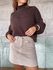 Blusa de Tricot Neiva - Marrom
