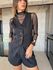 Short Hanna Alfaiataria - Preto