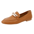 Loafer Suzy Couro Caramelo