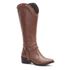 Bota Western 2 em 1 Laura Couro Chocolate