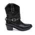 Bota Western Rafaela Couro Preto