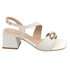 Sandália Mirela Couro Off White