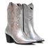 Bota Cano Médio Western - Ivy, Prata