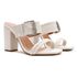 Sandália Salto Alto - Lilly, Off White