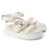 Papete Feminina Sofia Sola Alta Off White