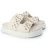 Papete Feminina Aurora Sola Alta Off White