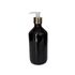 Frasco Pet Âmbar 500ml Válvula Pump R:28 Cor:Dourada/Incolor