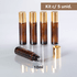 Frasco de Vidro Âmbar Roll-on Grosso 10ml Dourado