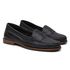 Mocassim Em Couro Legítimo 1100 Preto 