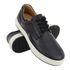 Sapatênis Casual 100% Couro Masculino Preto - Ref. 3115