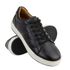 Sapatênis Casual Ultra Masculino 100% Couro Preto - Ref. 3150