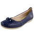 Sapatilha Feminina Azul de Couro - Ref. 1937