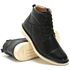 Bota Urbana Masculina Cano Curto Preto 100% Couro - Ref. 2023