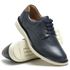 Sapato Casual Masculino Marinho 100% Couro - Ref. 3205