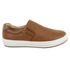 Sapatênis Masculino Iate 100% Couro Whisky - Ref. 3102
