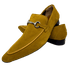 Sapato Masculino Italiano Em Couro Amarelo Mocassim Ref: D935