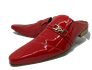 Babuche Masculino Dubai em Couro Social Executivo em Couro - Vermelho - Credit Ref: 1039 - Outlet