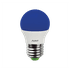 AVANT LAMPADA LED BOLINHA FILAMENTO E-27 2W BIV. AZUL