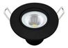 AVANT SPOT SUPIMPA REDONDO PRETO 5W X 3000K BIV. (LUZ AMARELA)
