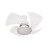 VENTI DELTA VENTILADOR TORNADO LED BRANCO 4P 127V (61 4112)