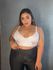 Cropped Meia Taça Sem Bojo Renda Branco 180.02