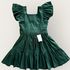 Vestido Mell verde escuro