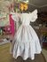 vestido Mell xadrez bege