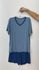 Pijama Masculino Curto Listras