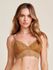 Sutiã Top Com Bojo Renda Dourado