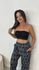 Top Faixa Em Renda Preto