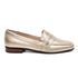Sapato Social Feminino em Couro cor Dourado