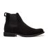 BOTA CHELSEA ANATÔMICA COURO NOBUCK PRETO