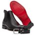 KIT BOTA CHELSEA PRETO SOLADO EM COURO