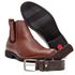 KIT BOTA CHELSEA E CINTO COURO FLOATHER HAVANA