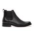 BOTA CHELSEA COM SOLADO EM COURO - NOBRE PRETO