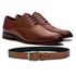 KIT SAPATO SOCIAL OXFORD COURO NOBRE WHISKY + CINTO