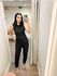 Conjunto colete Preto