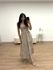 Vestido Iara Listras Marrom 