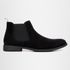 Botina Chelsea Colorado Masculina Couro Legítimo Nobuck - Preto