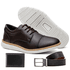 Sapato Oxford Masculino Conforto + Carteira + Cinto - Café
