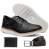 Sapato Oxford Masculino Conforto + Carteira + Cinto - Preto