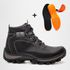 Bota Adventure Eagle Masculina em Couro - Preto